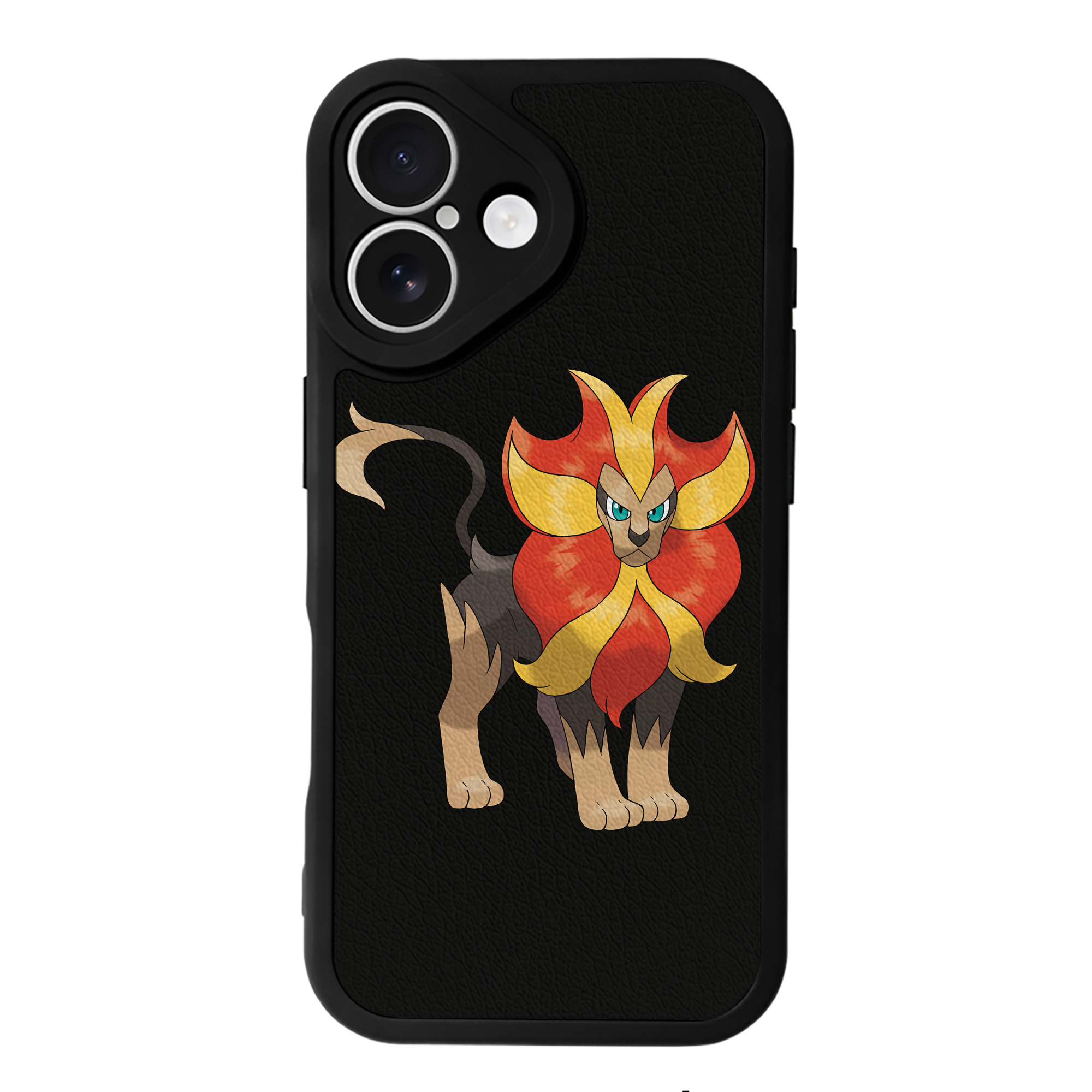 （画像用） ポケットモンスター Pokémon 【iPhone 16シリーズ対応】シリコンスマホケース（レザー調） 材質：シリコン
